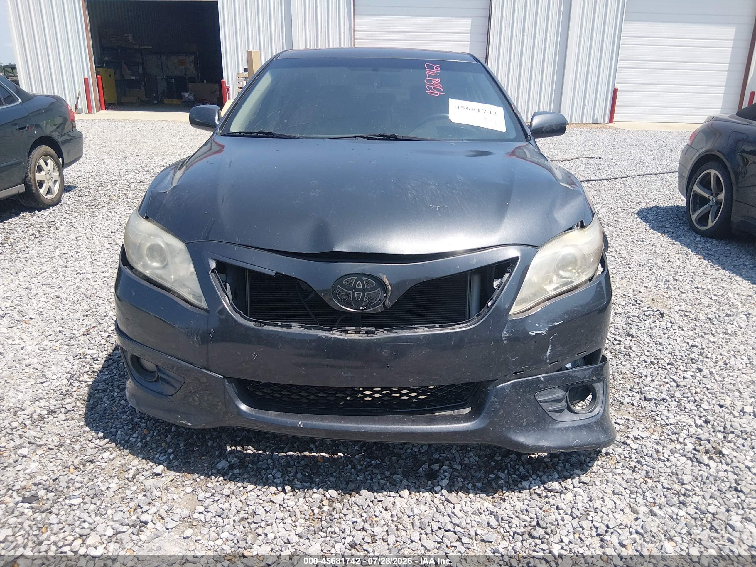 2011 Toyota Camry Se Black vin: 4T1BF3EK7BU189207
