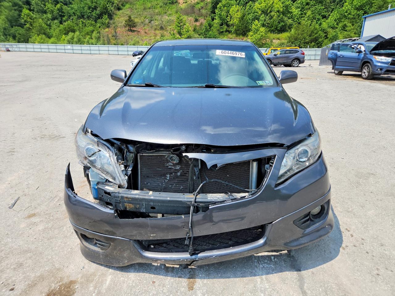 2011 Toyota Camry Se Blue vin: 4T1BF3EK7BU200013
