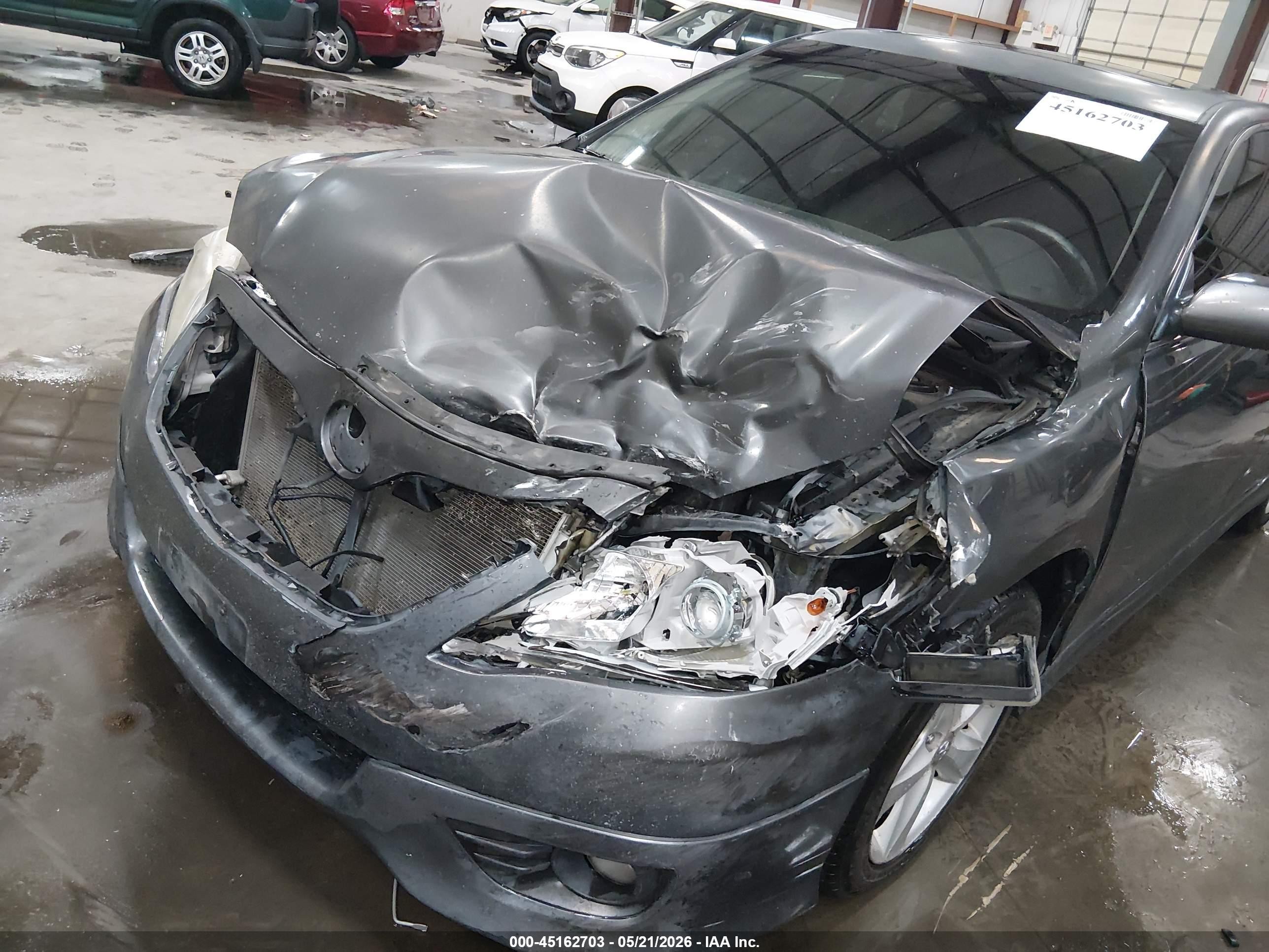 2011 Toyota Camry Se Gray vin: 4T1BF3EK7BU206877