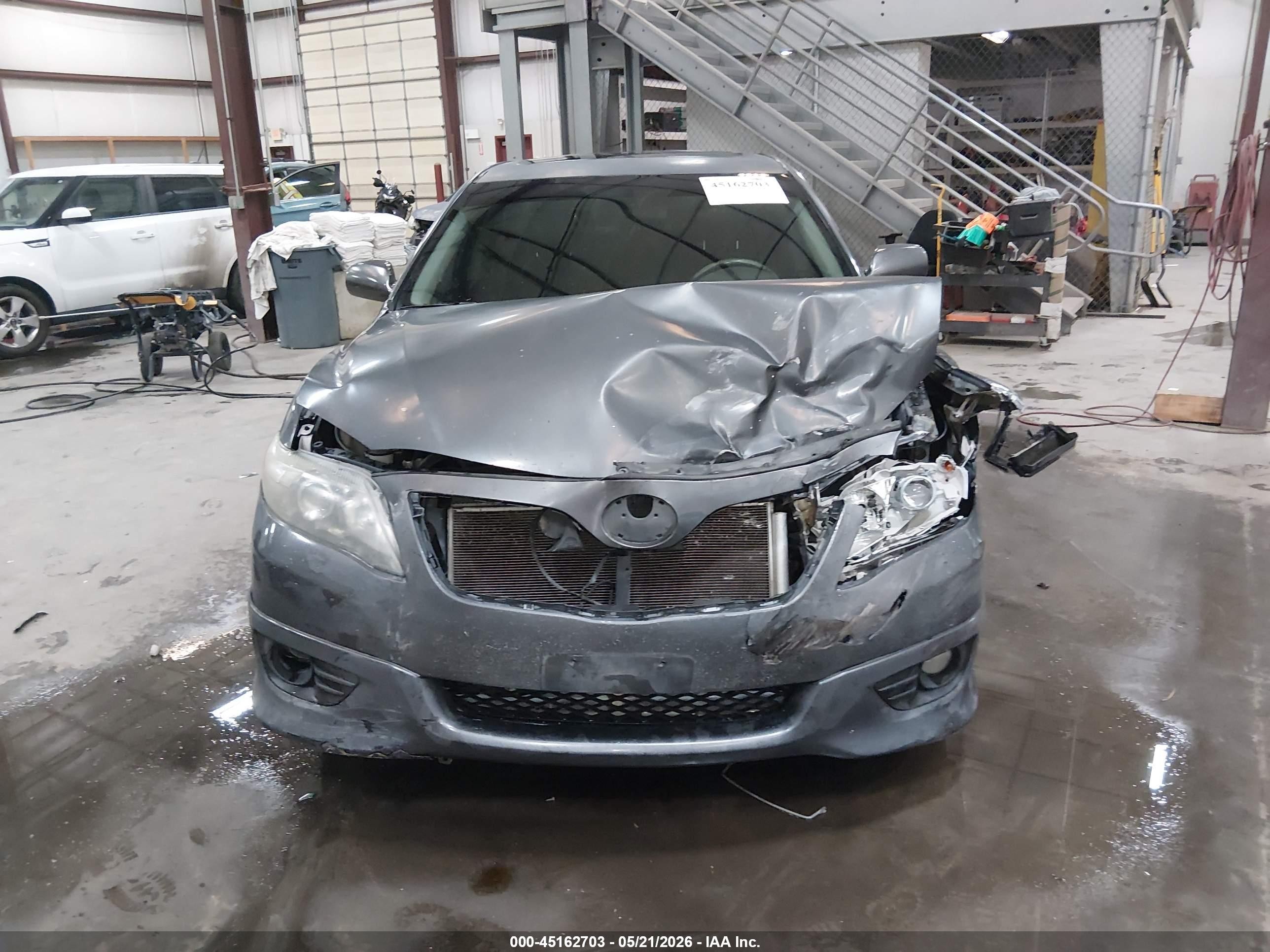 2011 Toyota Camry Se Gray vin: 4T1BF3EK7BU206877
