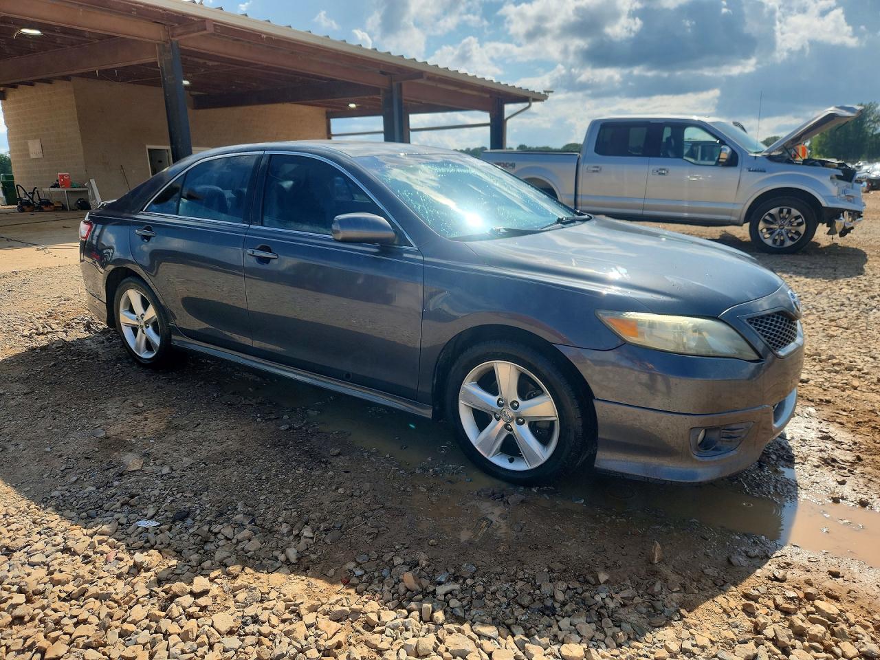 2011 Toyota Camry Se Gray vin: 4T1BF3EK7BU207270