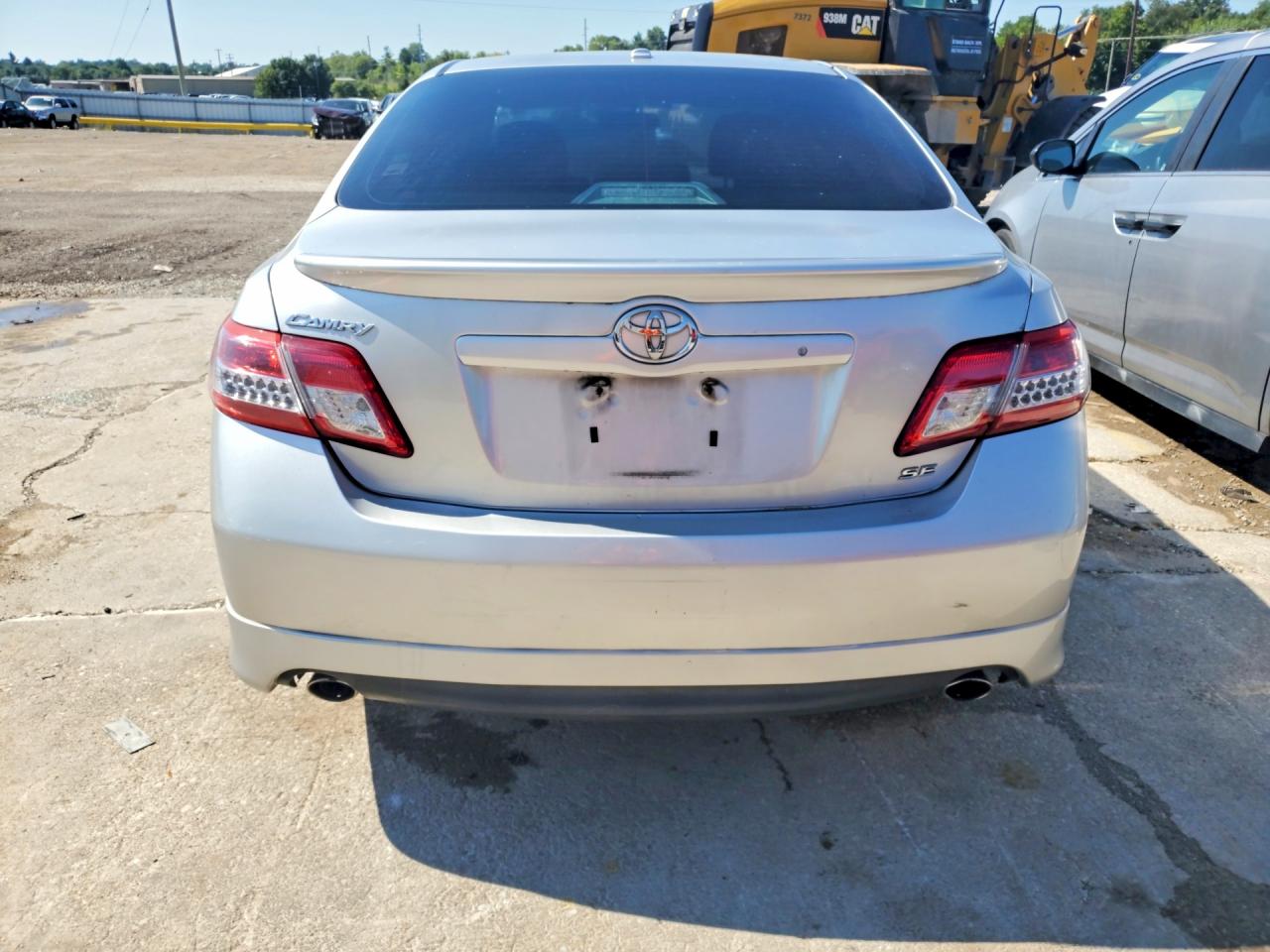 2011 Toyota Camry Se Silver vin: 4T1BF3EK7BU222321