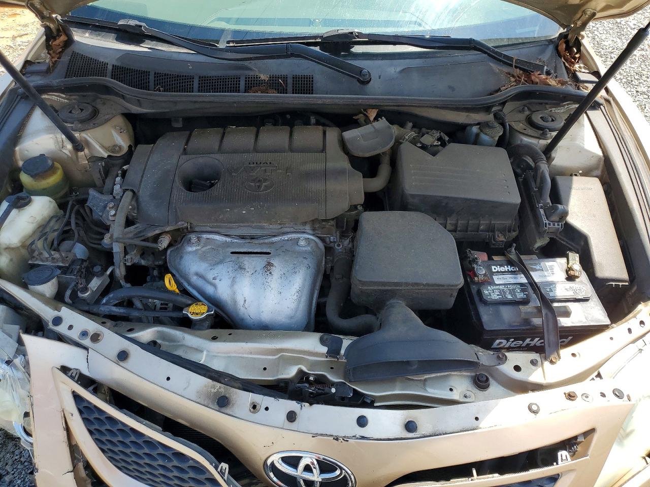 2011 Toyota Camry Base Желто-коричневый vin: 4T1BF3EK7BU222593