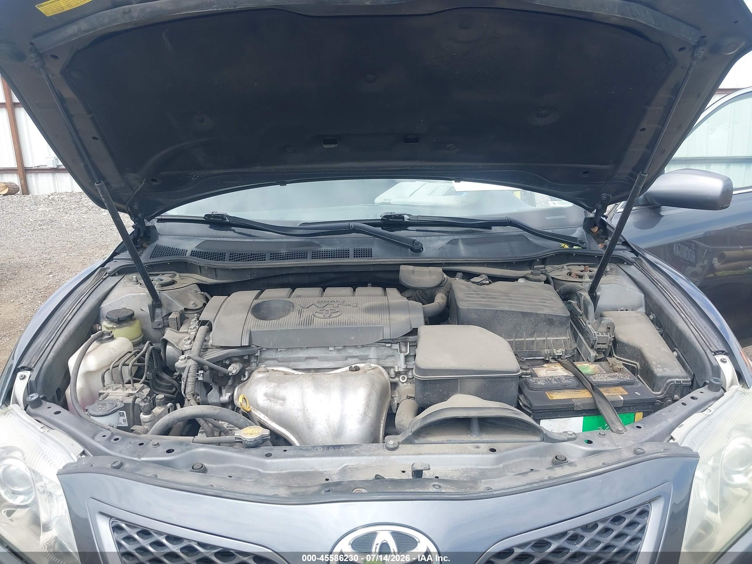 2011 Toyota Camry Se Gray vin: 4T1BF3EK7BU604932