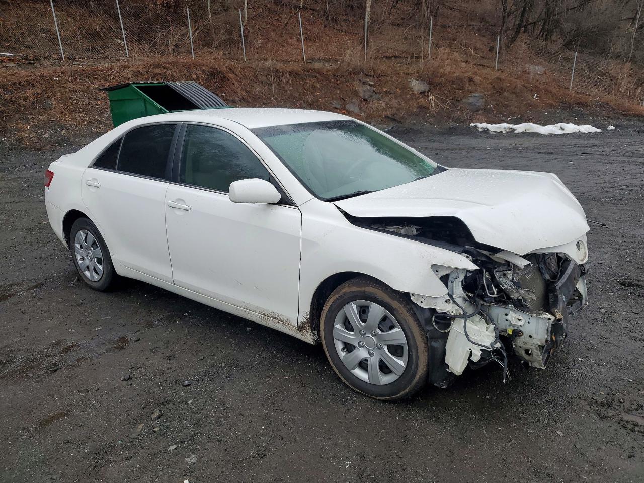 2011 Toyota Camry Le White vin: 4T1BF3EK7BU622881