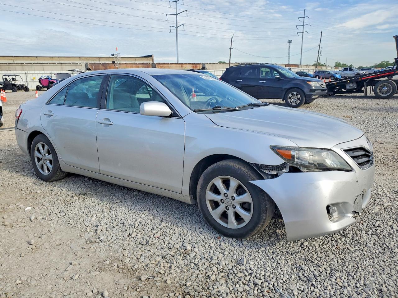 2011 Toyota Camry Le Серебряный vin: 4T1BF3EK7BU626039