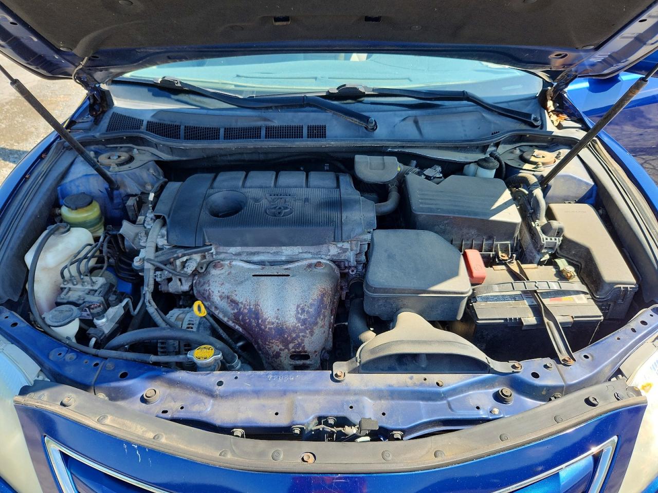 2011 Toyota Camry Le Blue vin: 4T1BF3EK7BU629703