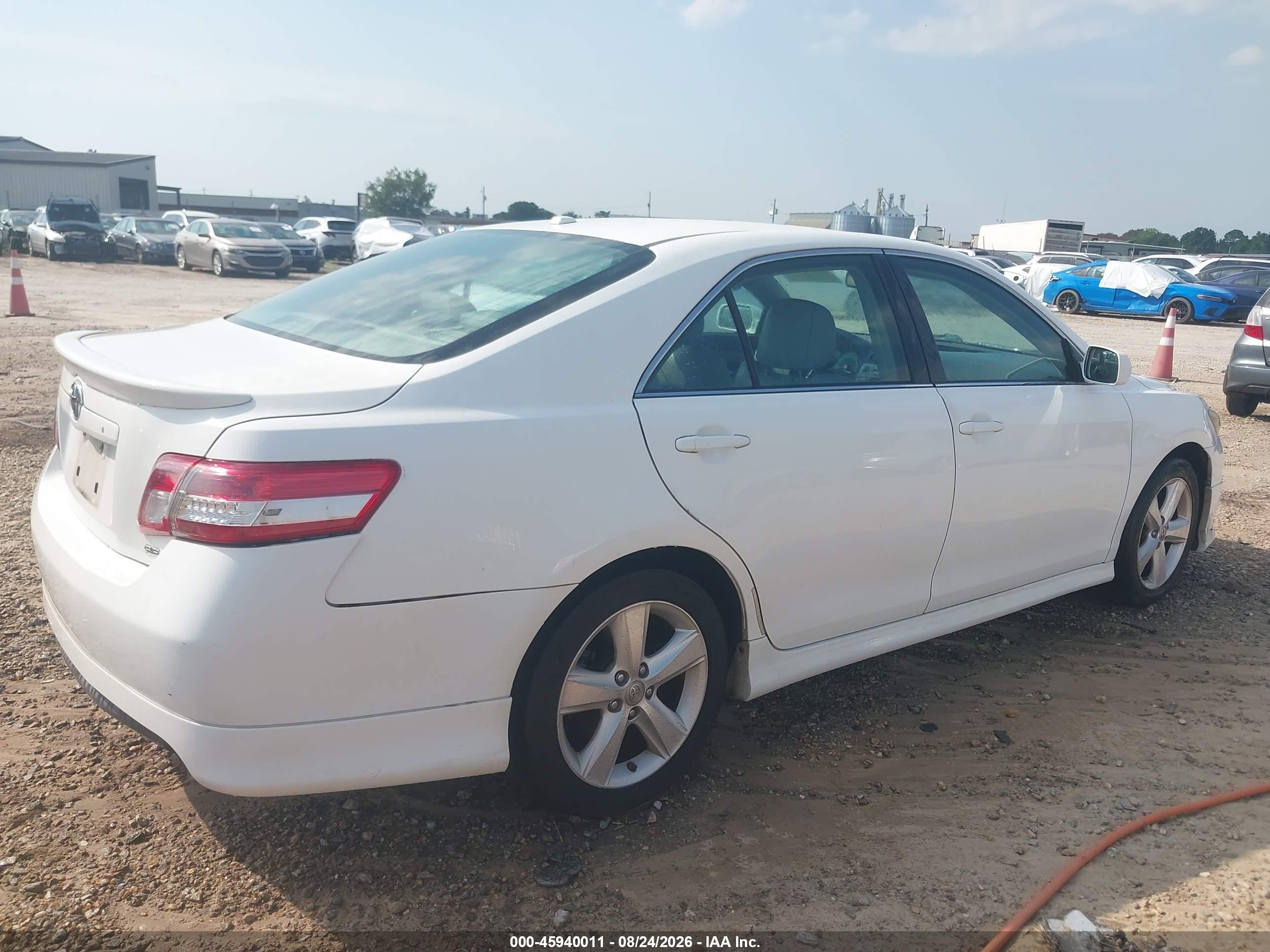2011 Toyota Camry Se Белый vin: 4T1BF3EK7BU634237