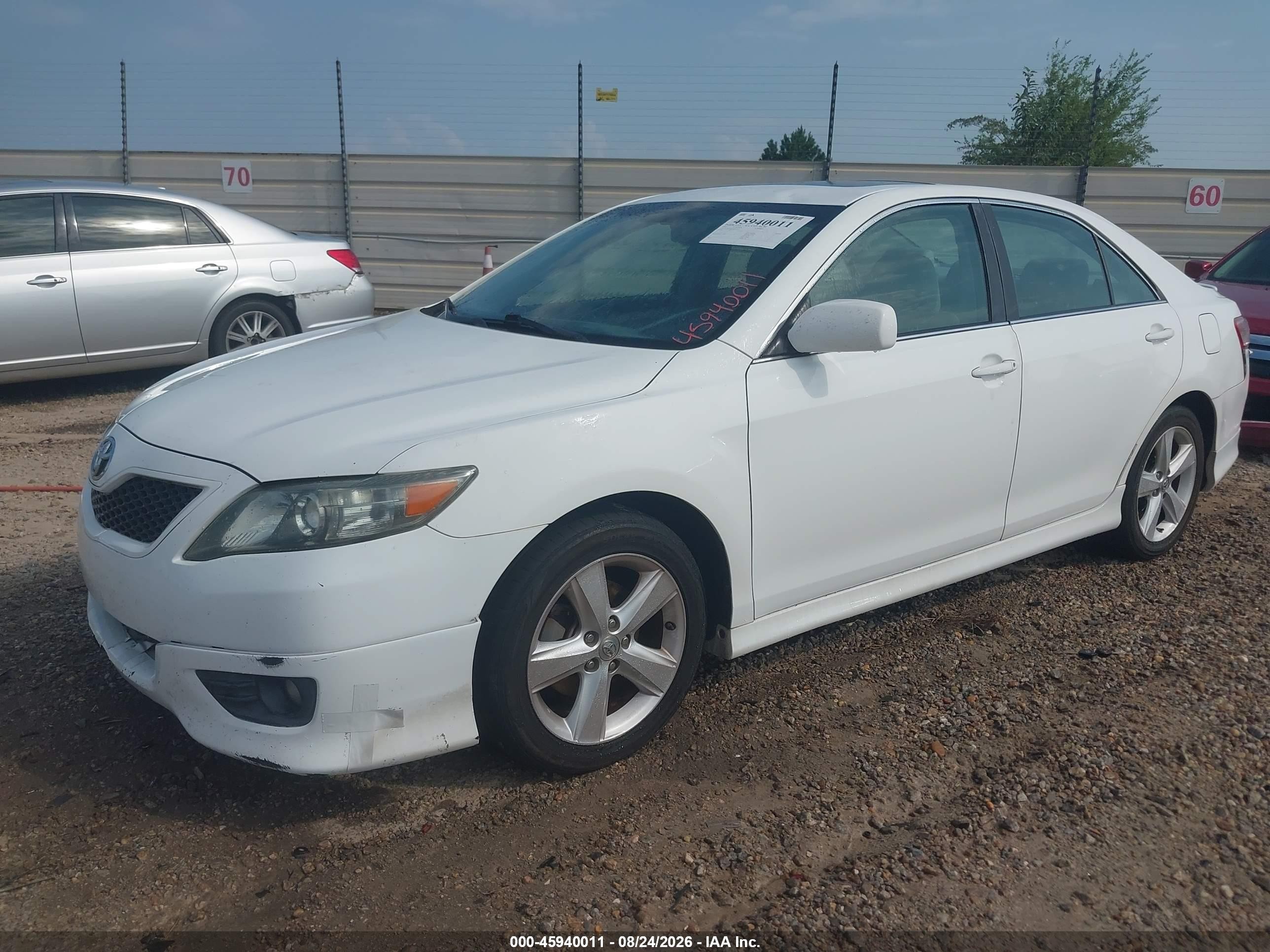 2011 Toyota Camry Se Белый vin: 4T1BF3EK7BU634237