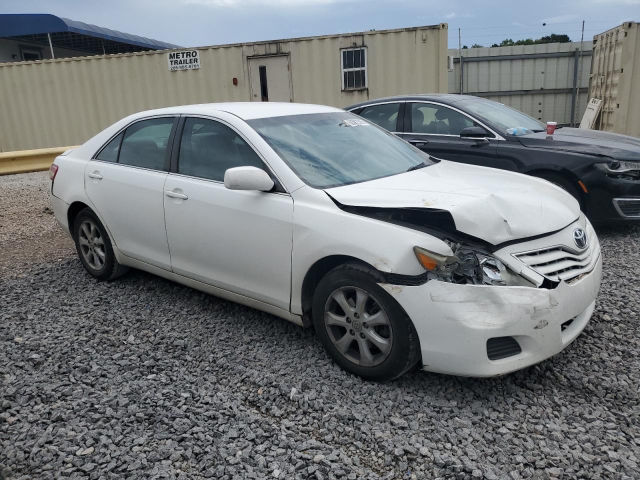 2011 Toyota Camry Base White vin: 4T1BF3EK7BU641298