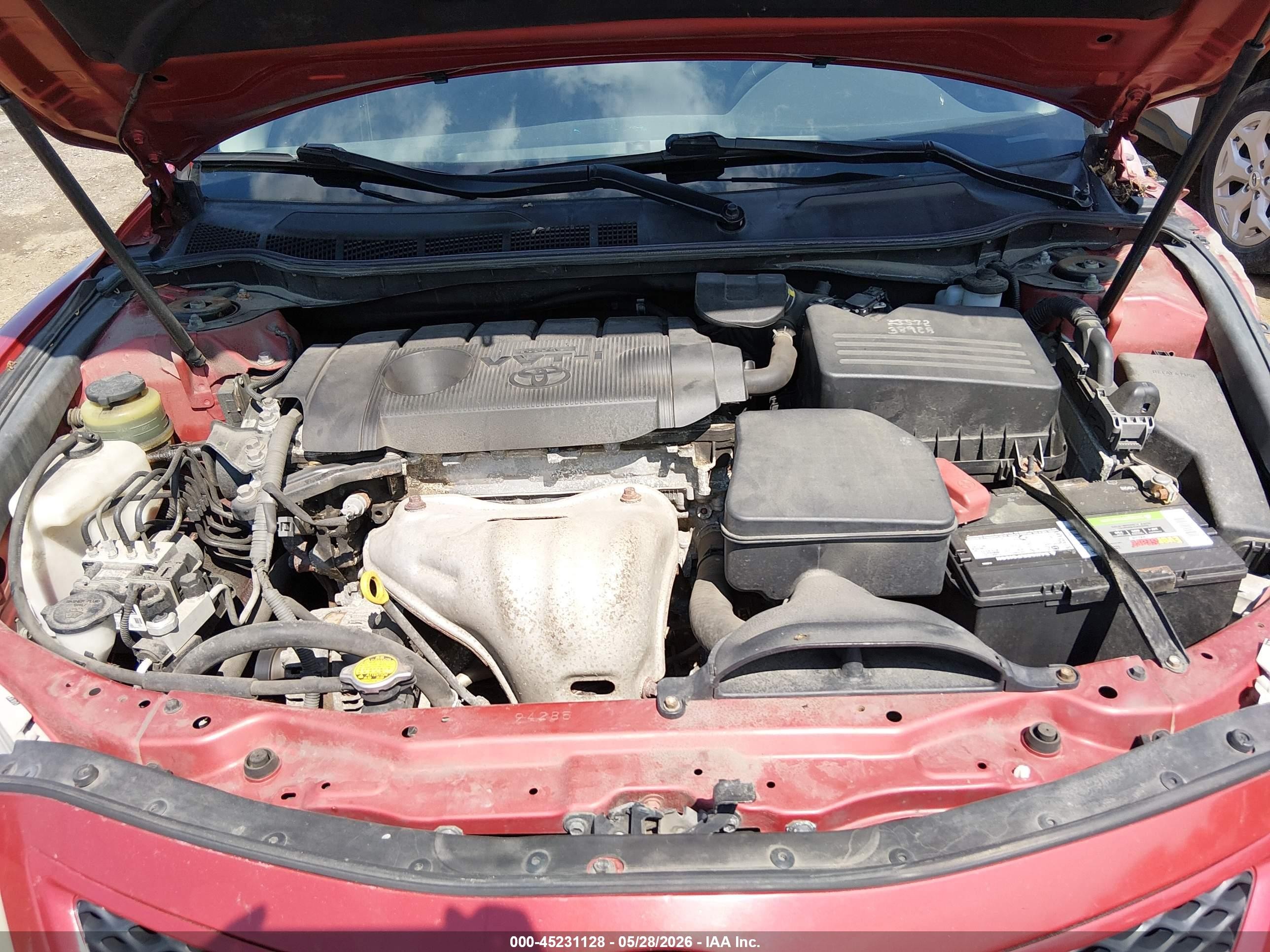 2011 Toyota Camry Se Burgundy vin: 4T1BF3EK7BU642726
