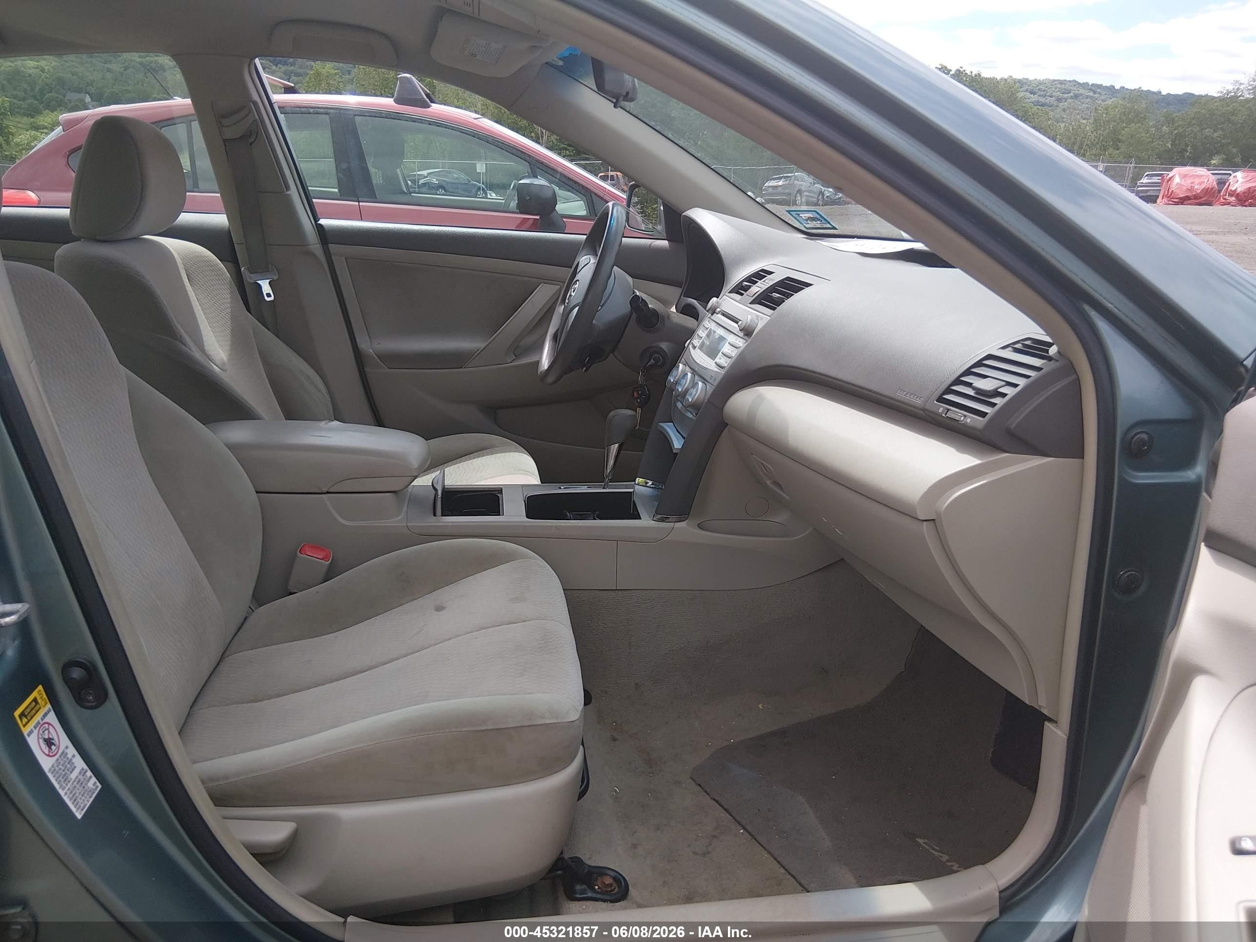 2011 Toyota Camry Le Зеленый vin: 4T1BF3EK7BU657517