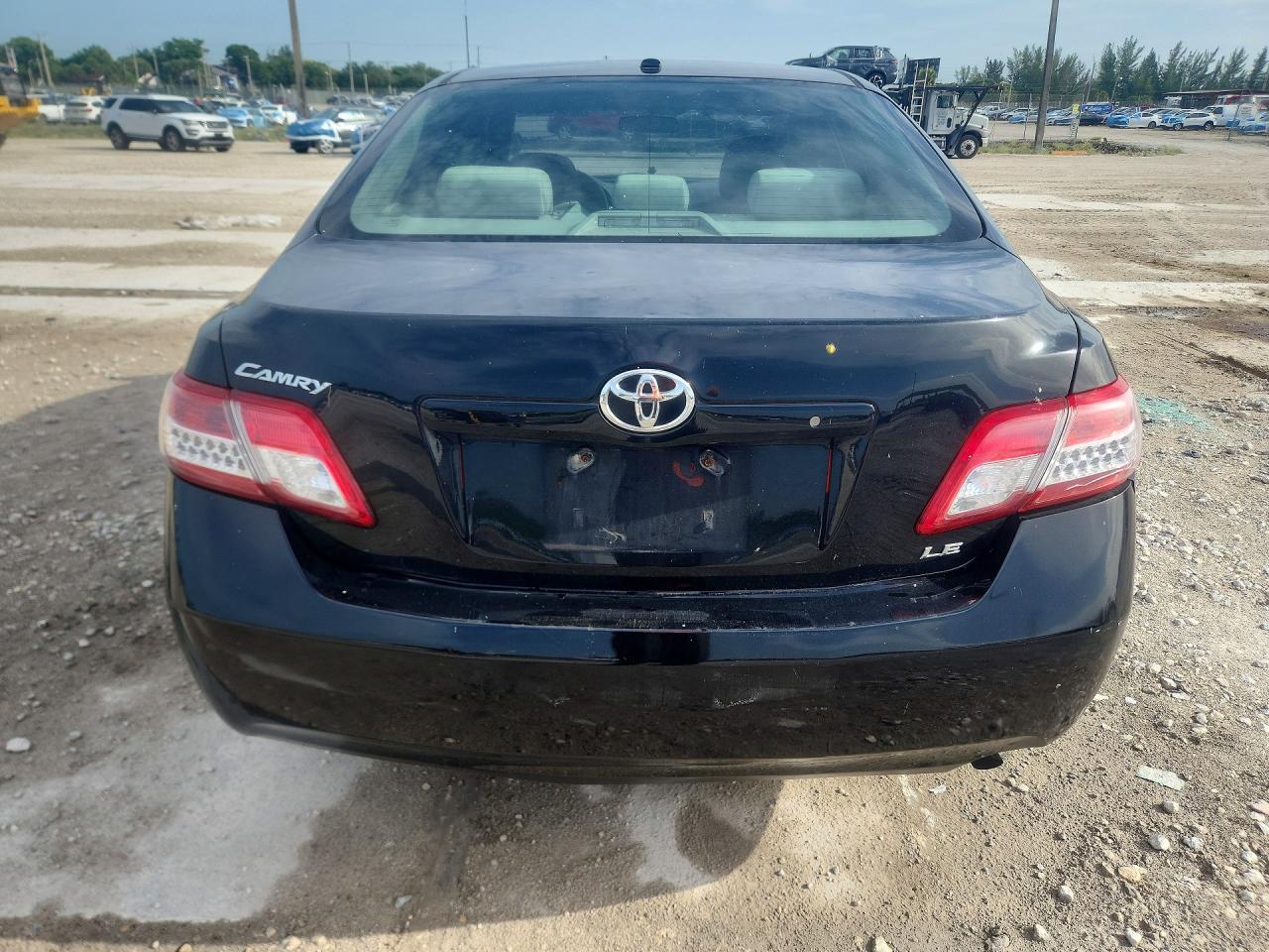 2011 Toyota Camry Le Black vin: 4T1BF3EK7BU663592