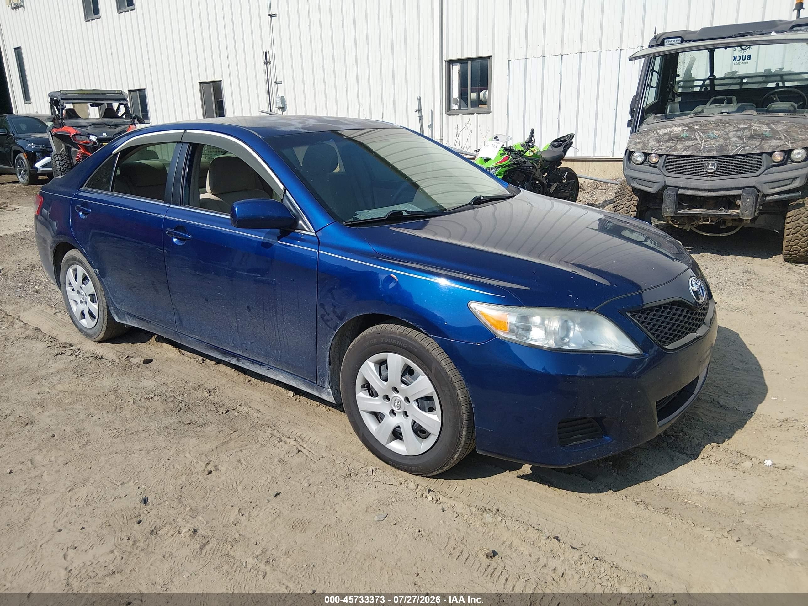 2011 Toyota Camry   Blue vin: 4T1BF3EK7BU671143