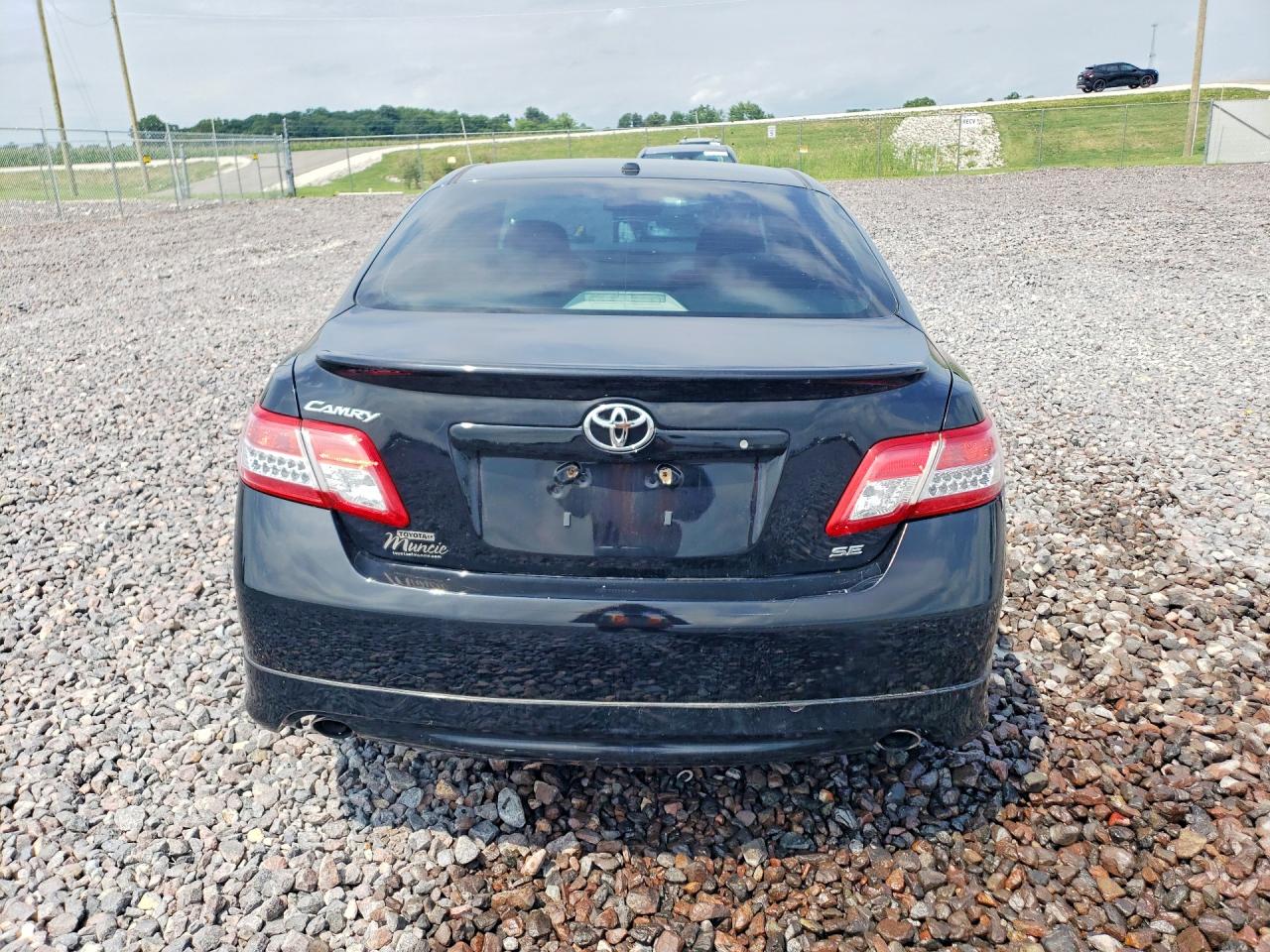 2011 Toyota Camry Se Black vin: 4T1BF3EK7BU675838
