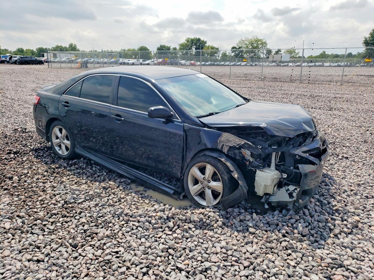 2011 Toyota Camry Se Black vin: 4T1BF3EK7BU675838