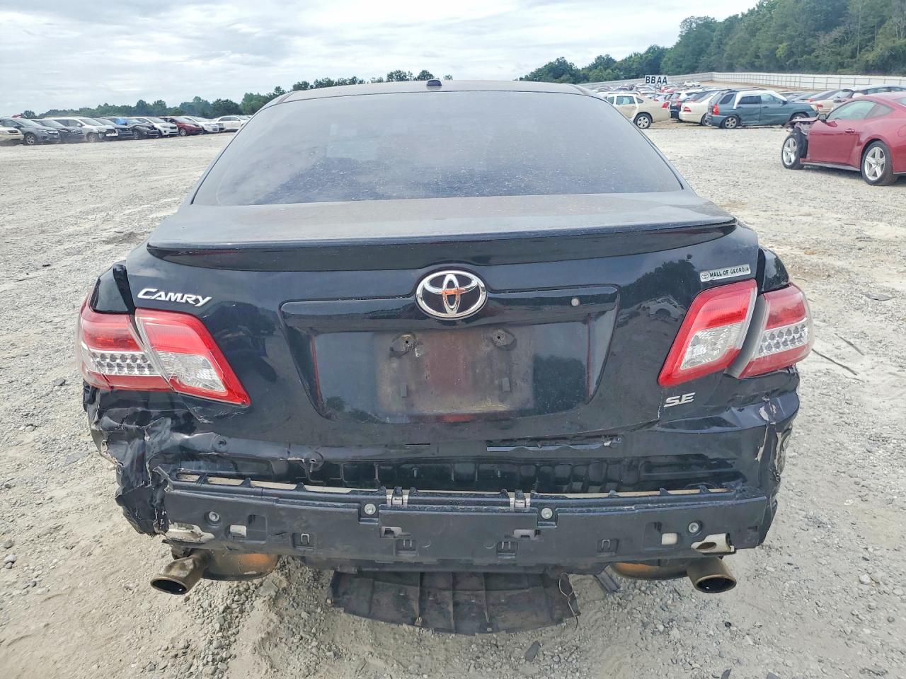 2011 Toyota Camry Se Черный vin: 4T1BF3EK7BU682305