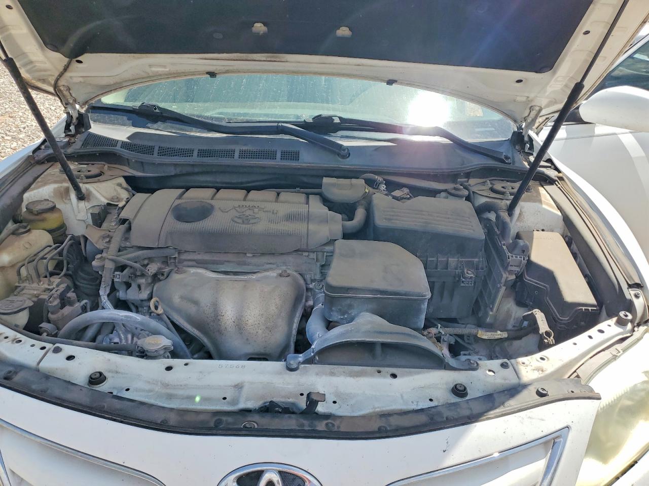 2011 Toyota Camry Le White vin: 4T1BF3EK7BU684328