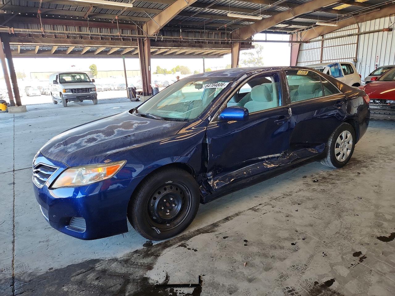 2011 Toyota Camry Blue vin: 4T1BF3EK7BU691361
