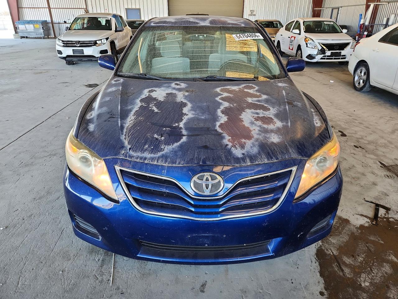 2011 Toyota Camry Blue vin: 4T1BF3EK7BU691361