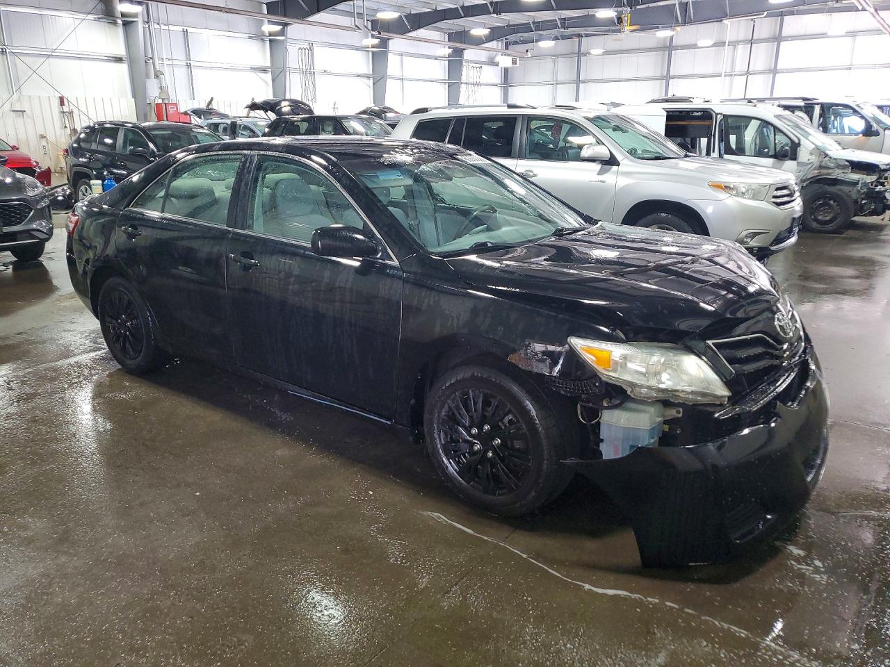 2011 Toyota Camry Le Black vin: 4T1BF3EK7BU702665
