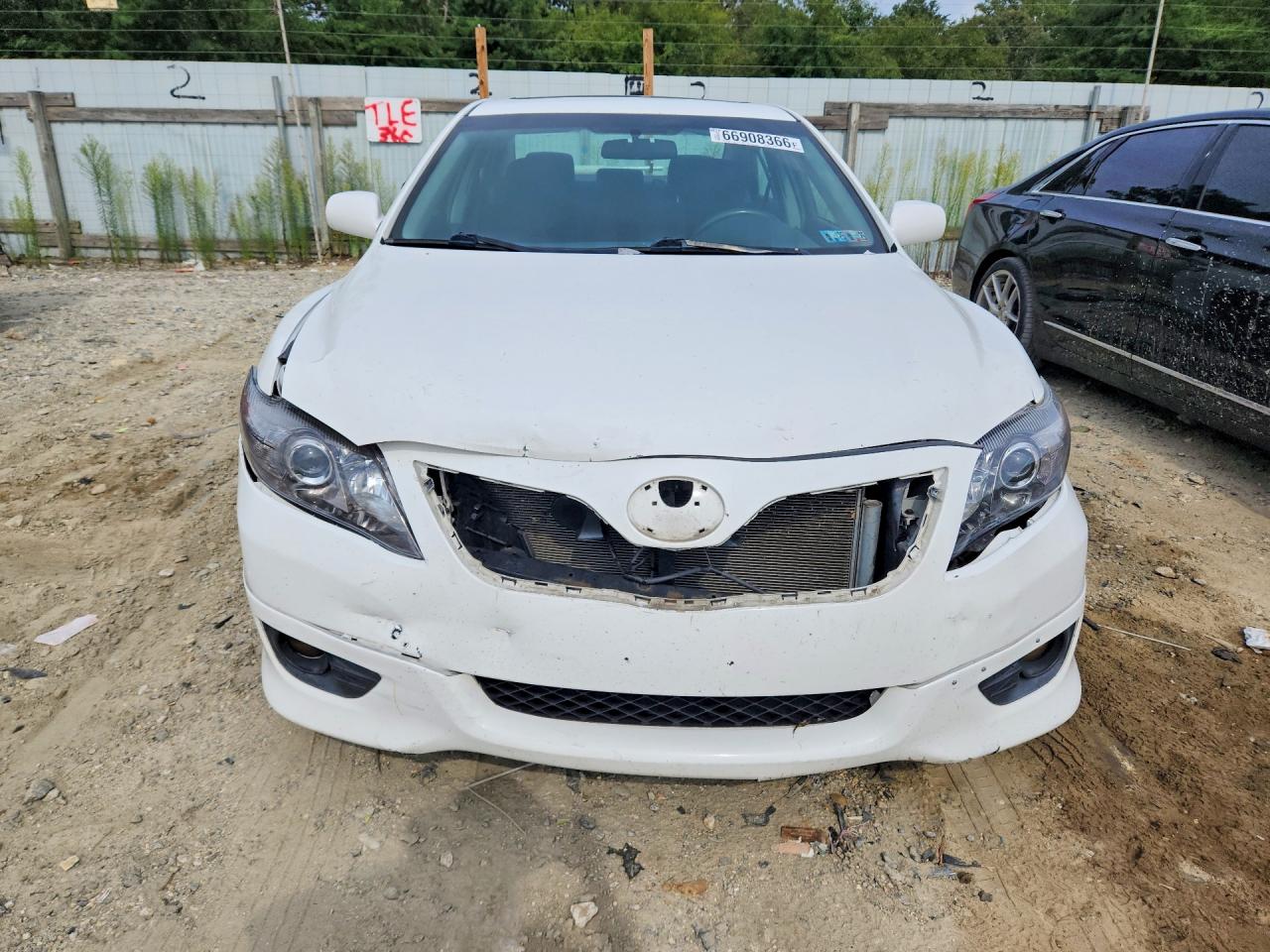 2011 Toyota Camry Se White vin: 4T1BF3EK7BU704948