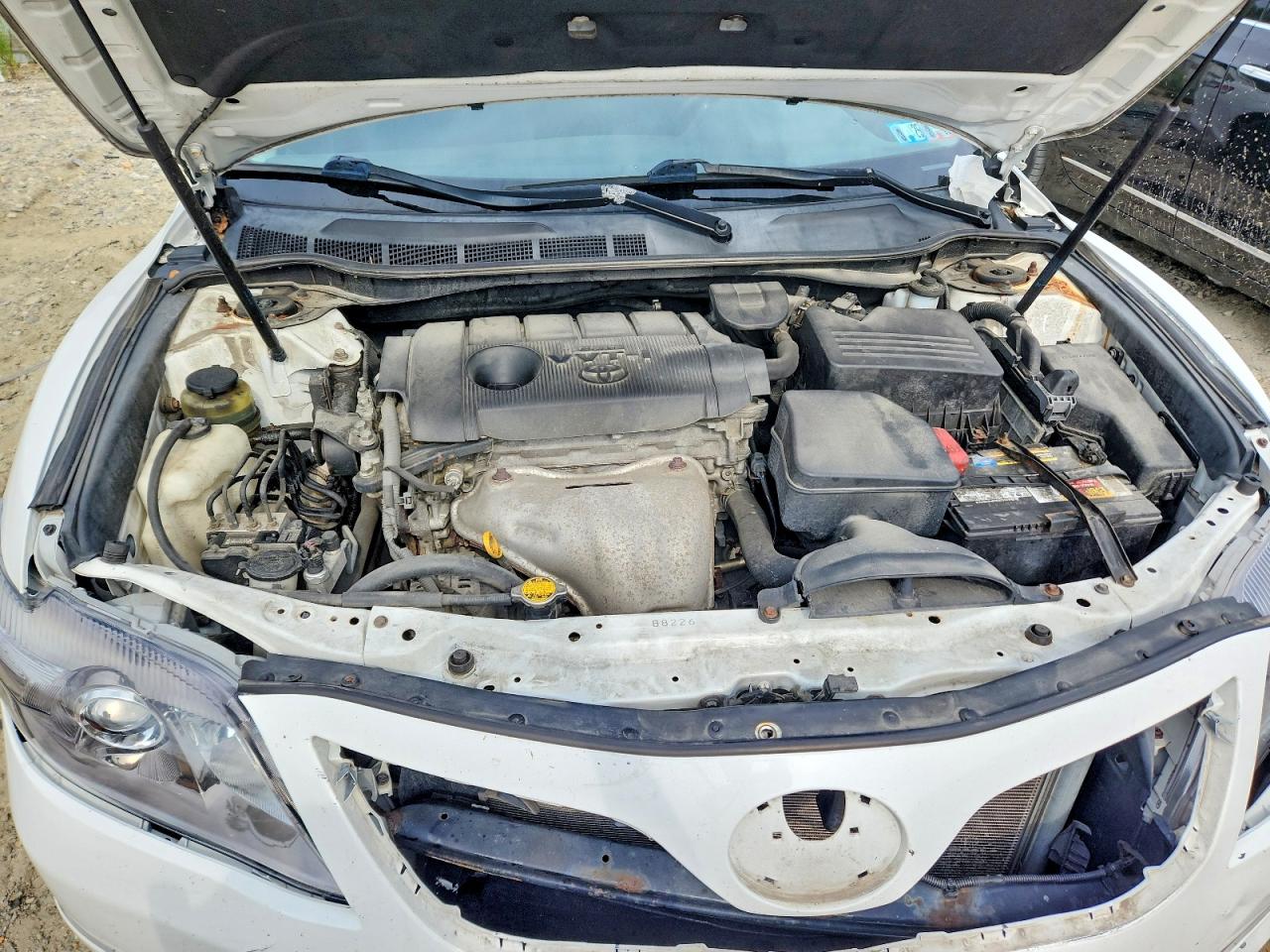 2011 Toyota Camry Se White vin: 4T1BF3EK7BU704948