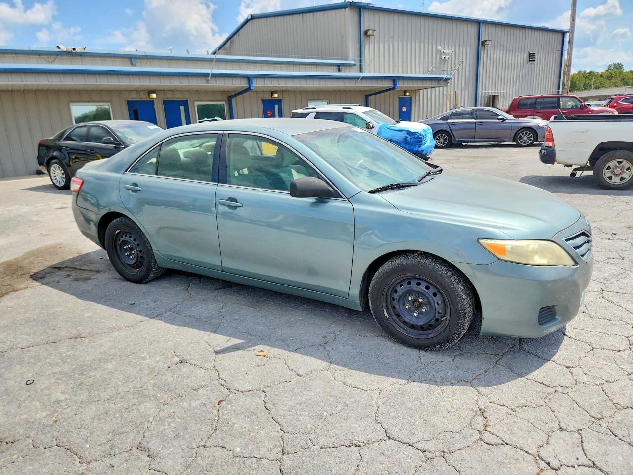 2011 Toyota Camry Le Синий vin: 4T1BF3EK7BU708451