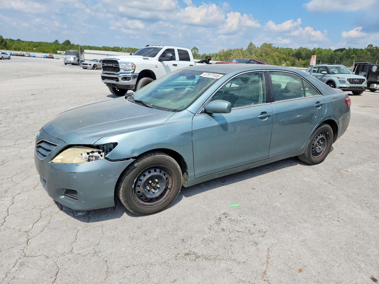2011 Toyota Camry Le Blue vin: 4T1BF3EK7BU708451