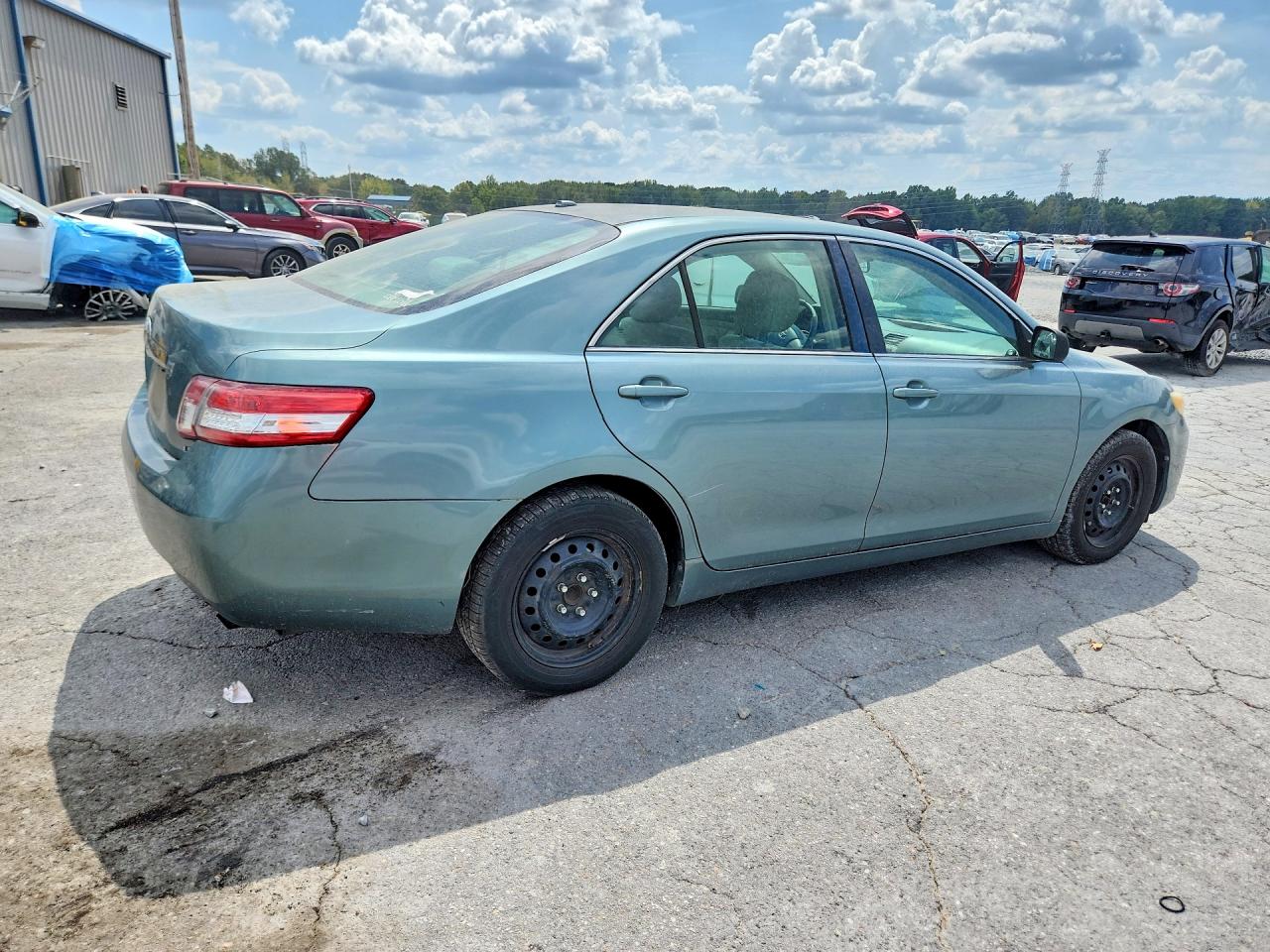 2011 Toyota Camry Le Синий vin: 4T1BF3EK7BU708451