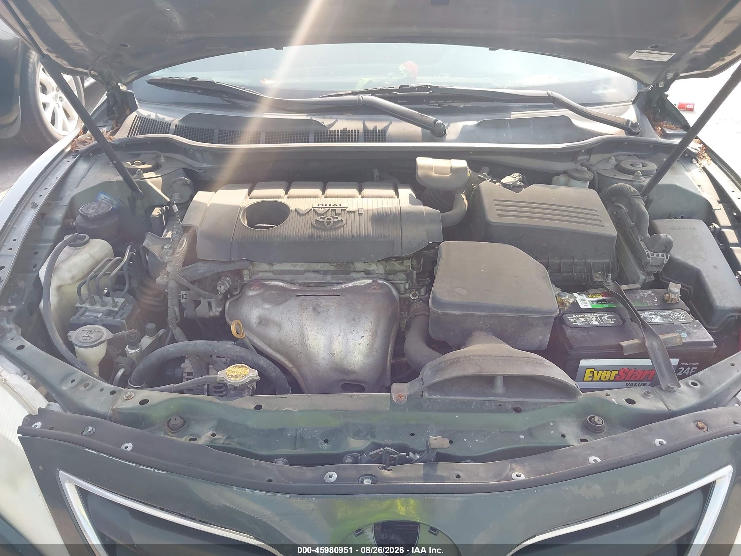 2011 Toyota Camry Le Gray vin: 4T1BF3EK7BU720132