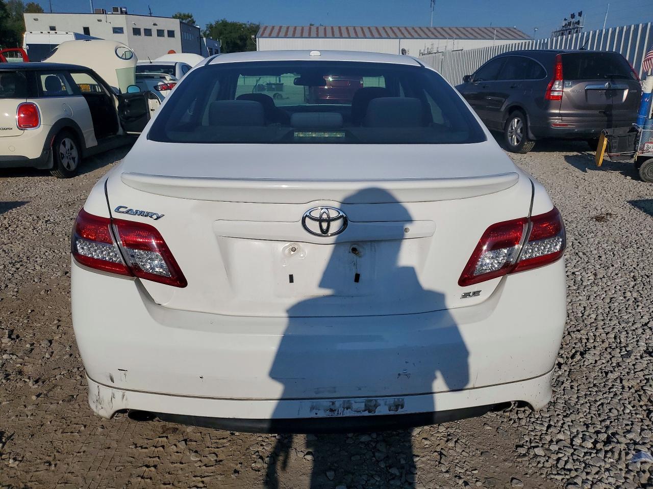 2011 Toyota Camry Se White vin: 4T1BF3EK7BU729025