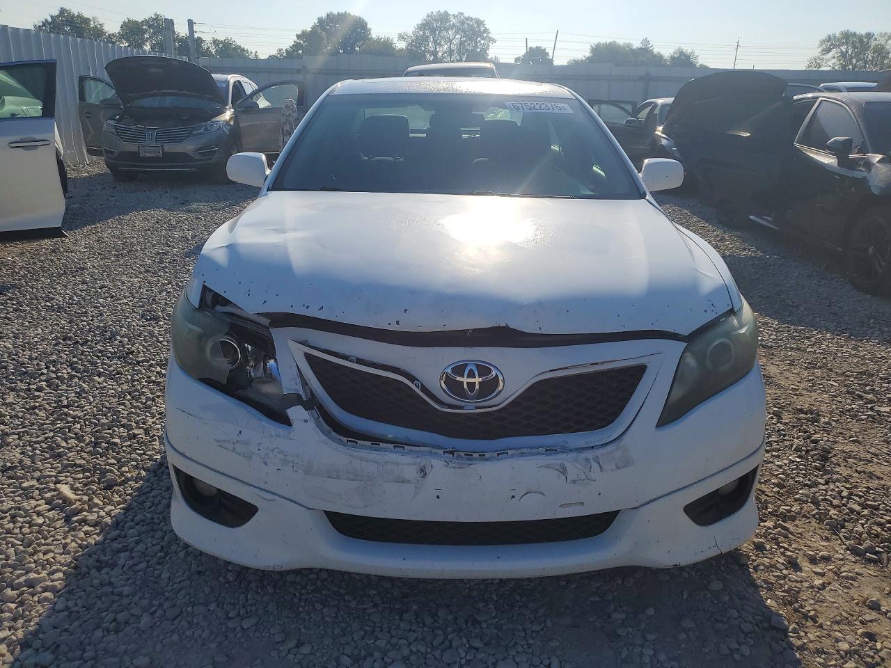 2011 Toyota Camry Se White vin: 4T1BF3EK7BU729025