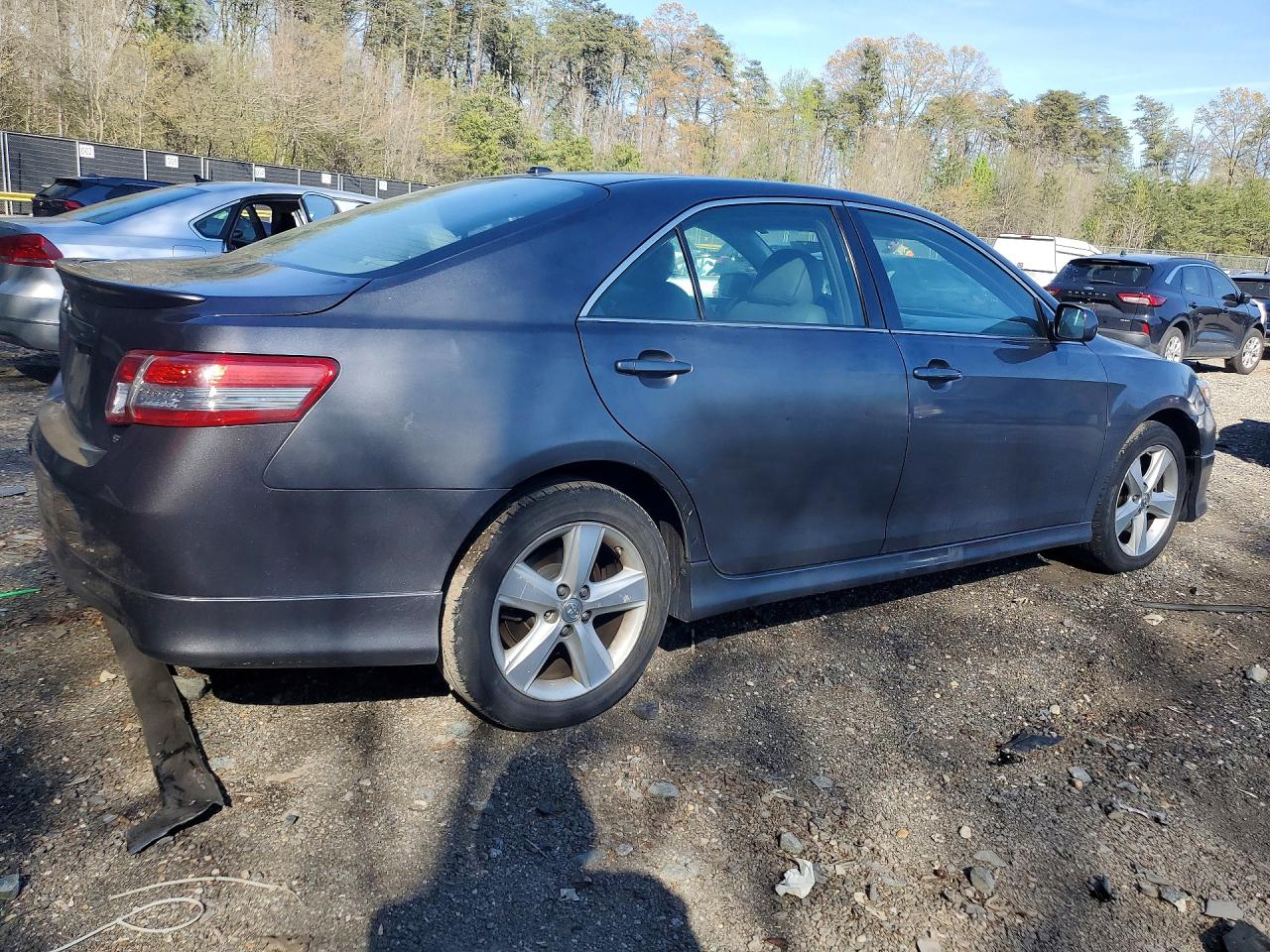2011 Toyota Camry Se Gray vin: 4T1BF3EK7BU734922