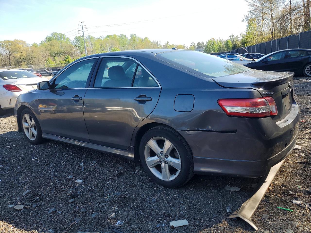 2011 Toyota Camry Se Gray vin: 4T1BF3EK7BU734922