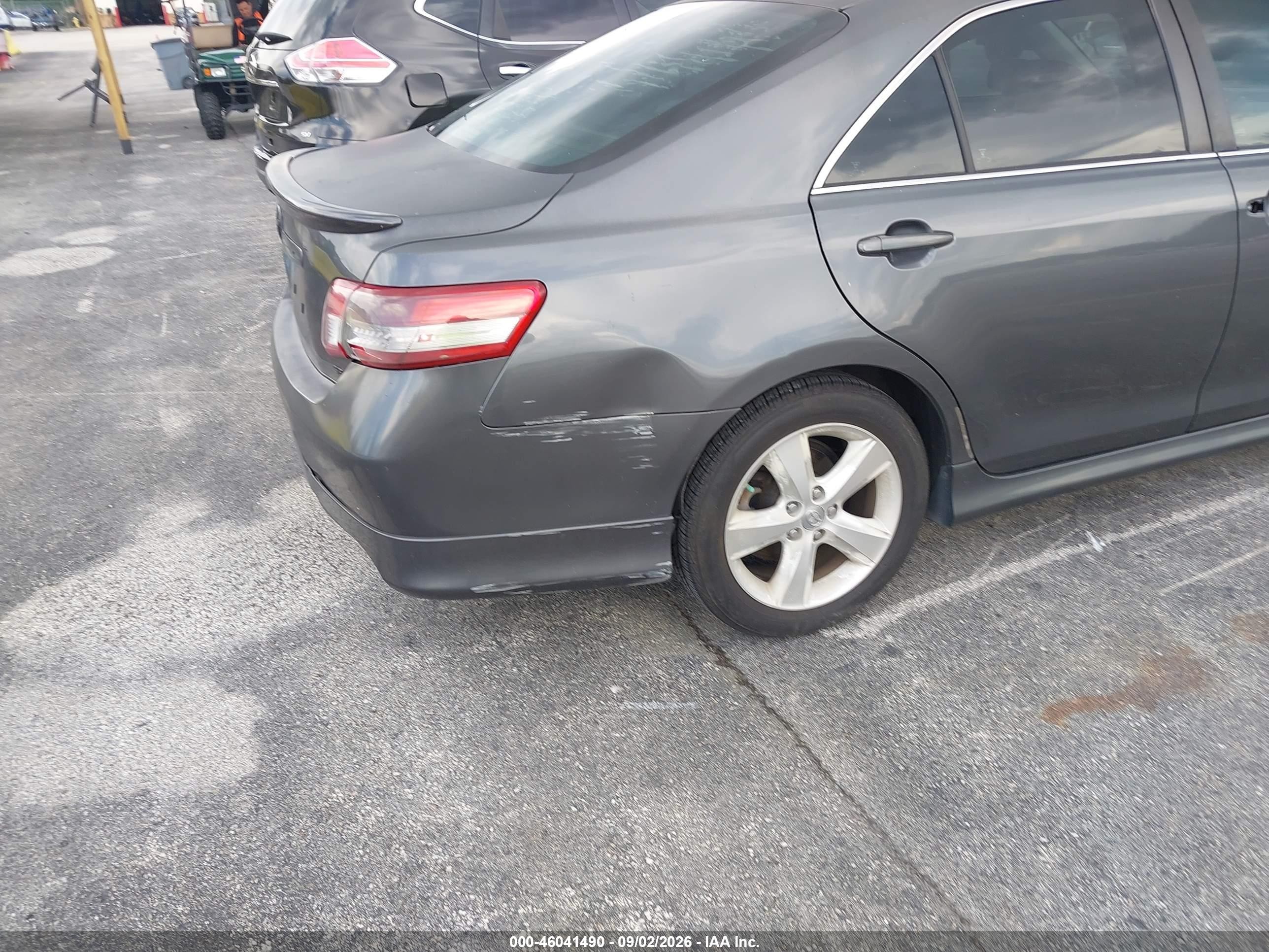 2011 Toyota Camry Se Gray vin: 4T1BF3EK7BU736993