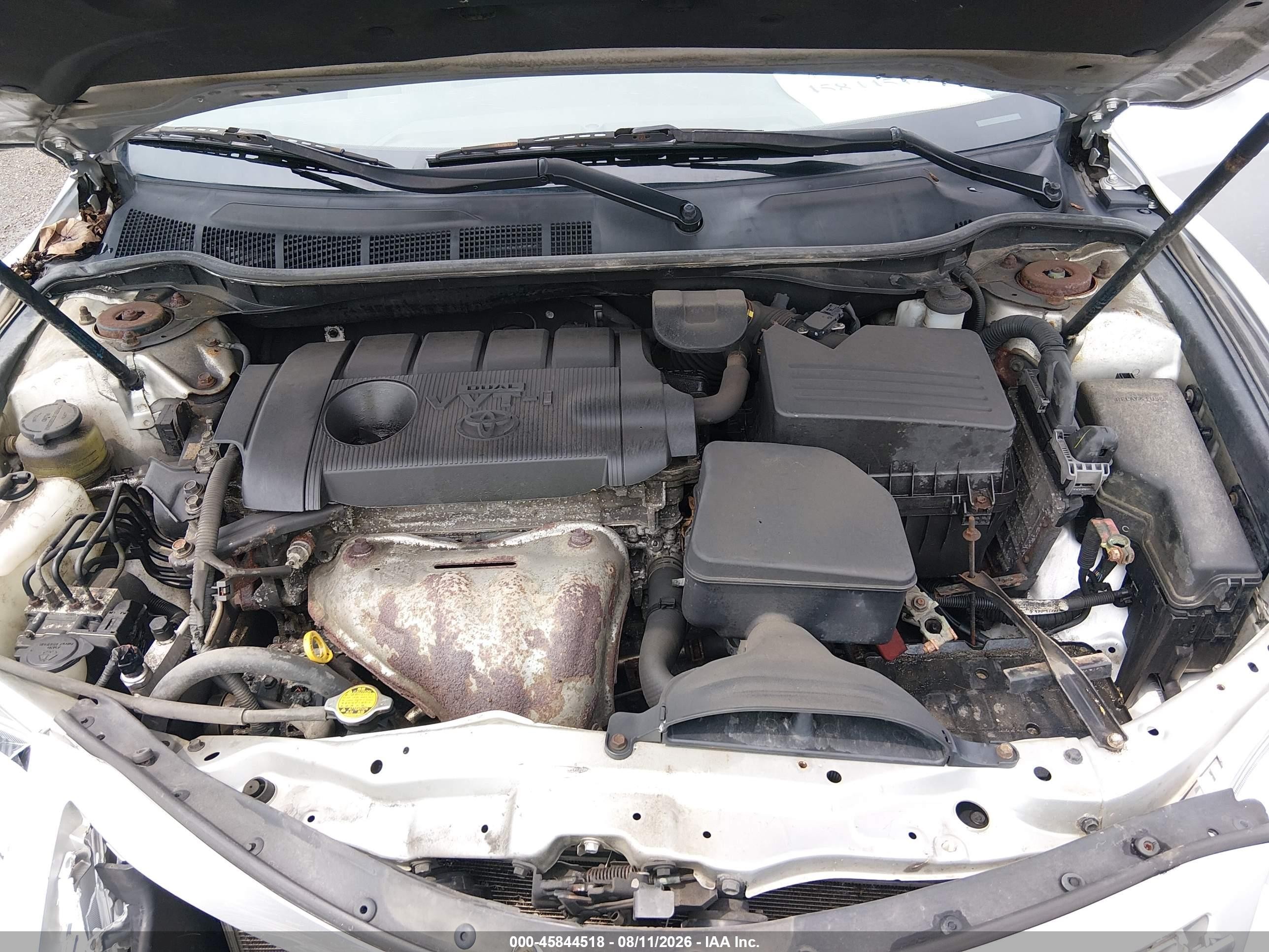 2011 Toyota Camry Le Серебряный vin: 4T1BF3EK7BU737612