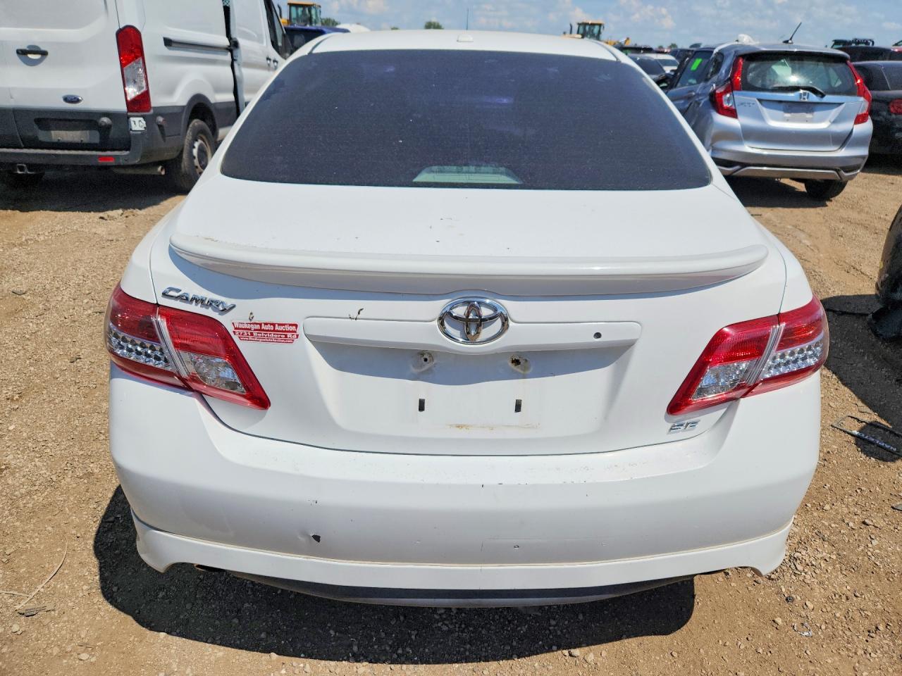 2011 Toyota Camry Se White vin: 4T1BF3EK7BU738128