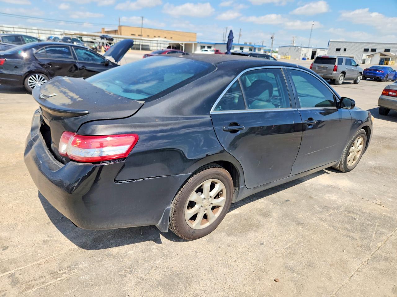 2011 Toyota Camry Le Черный vin: 4T1BF3EK7BU761831