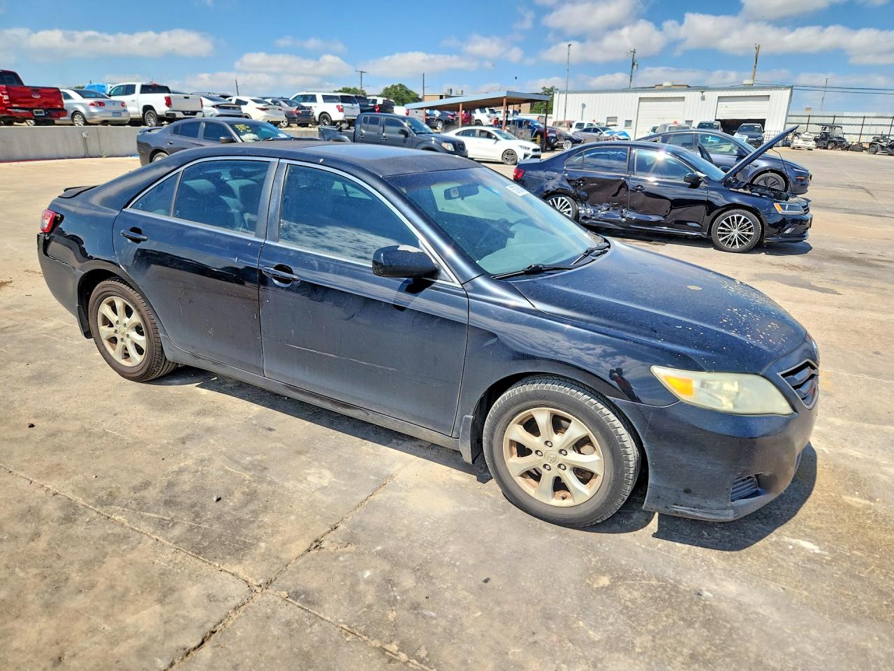 2011 Toyota Camry Le Черный vin: 4T1BF3EK7BU761831