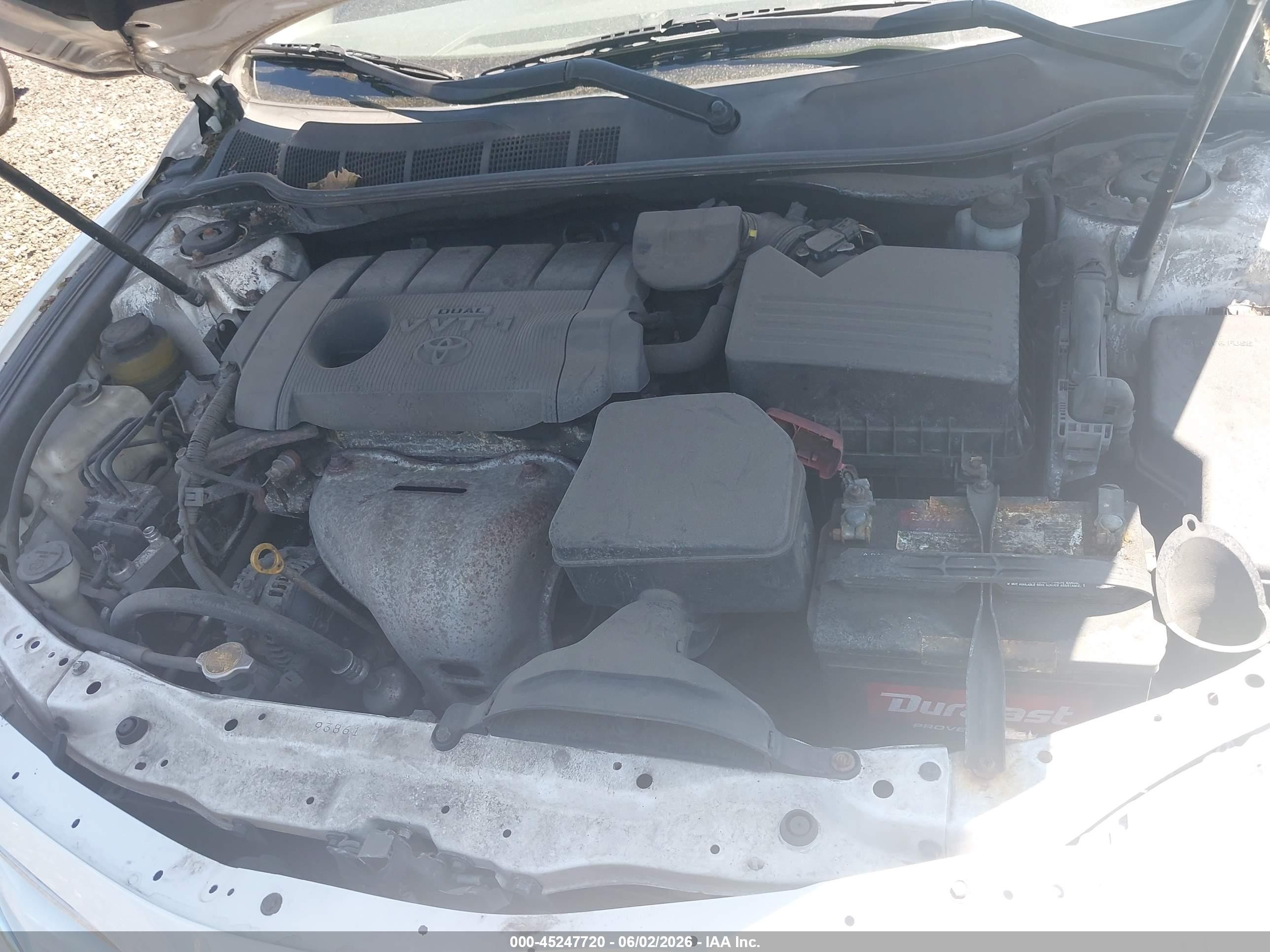 2011 Toyota Camry Le White vin: 4T1BF3EK7BU774997