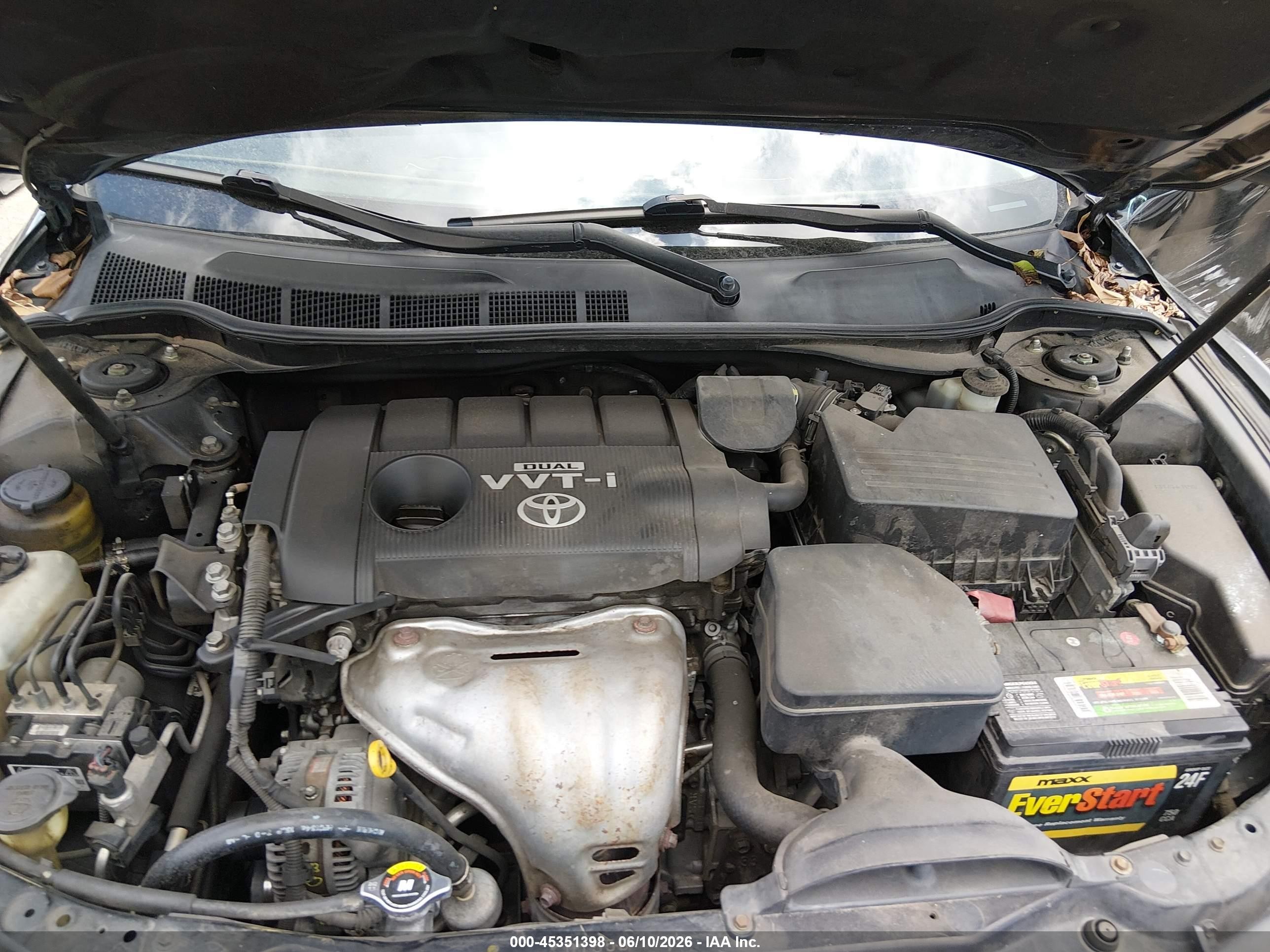 2010 Toyota Camry Se Black vin: 4T1BF3EK8AU015922