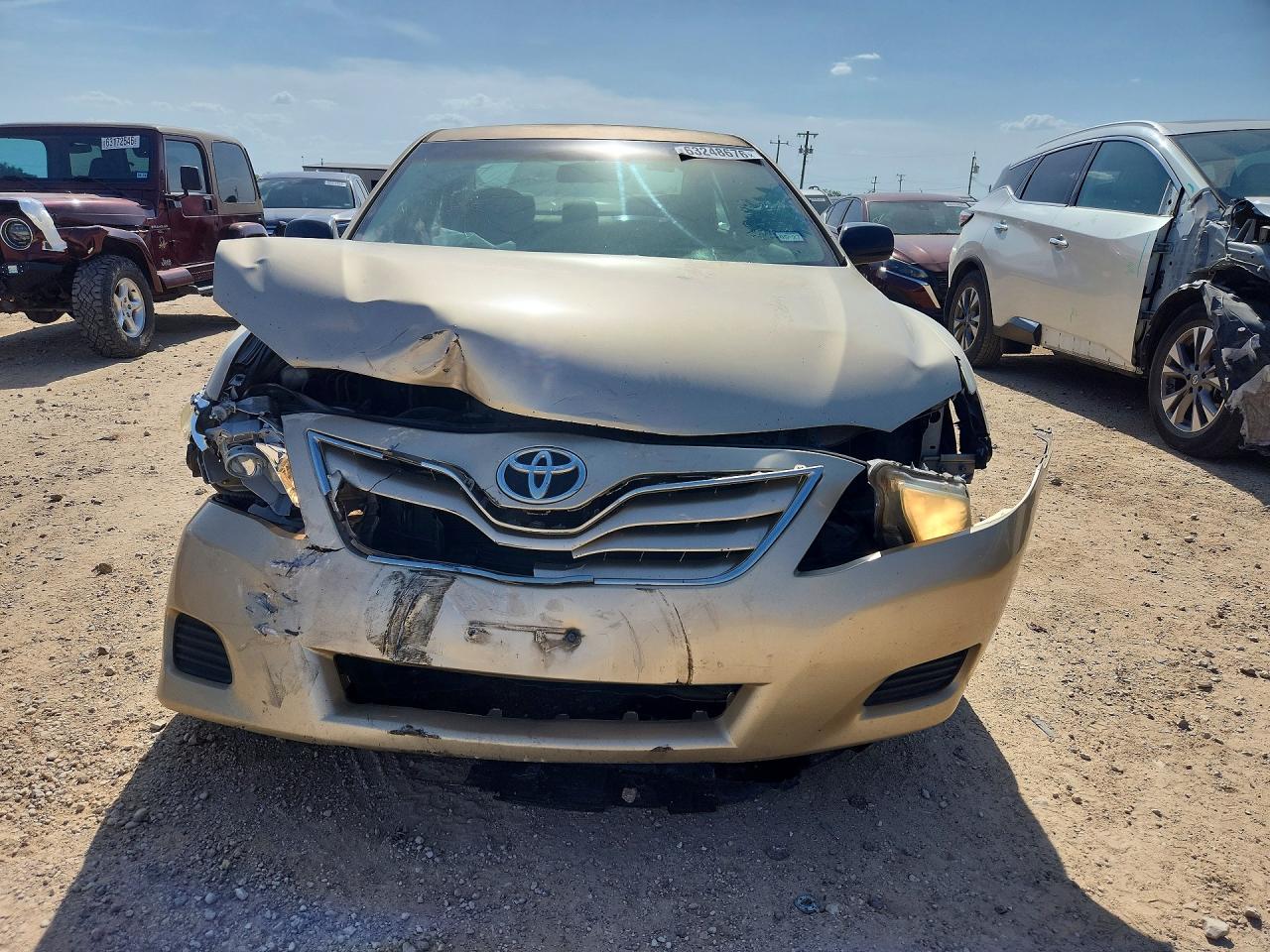 2010 Toyota Camry Le Beige vin: 4T1BF3EK8AU070175