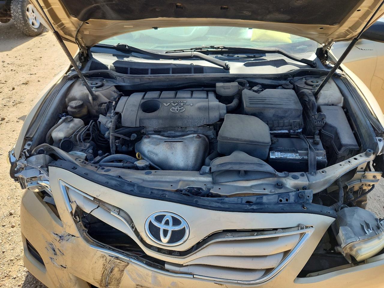 2010 Toyota Camry Le Beige vin: 4T1BF3EK8AU070175