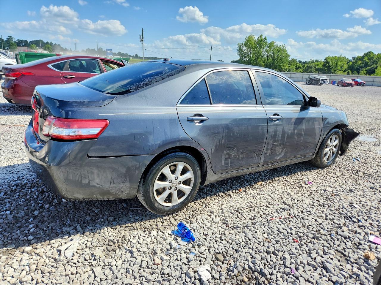 2010 Toyota Camry Le Gray vin: 4T1BF3EK8AU076963