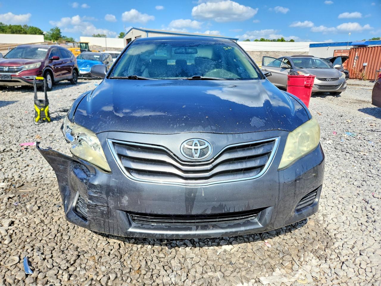 2010 Toyota Camry Le Gray vin: 4T1BF3EK8AU076963