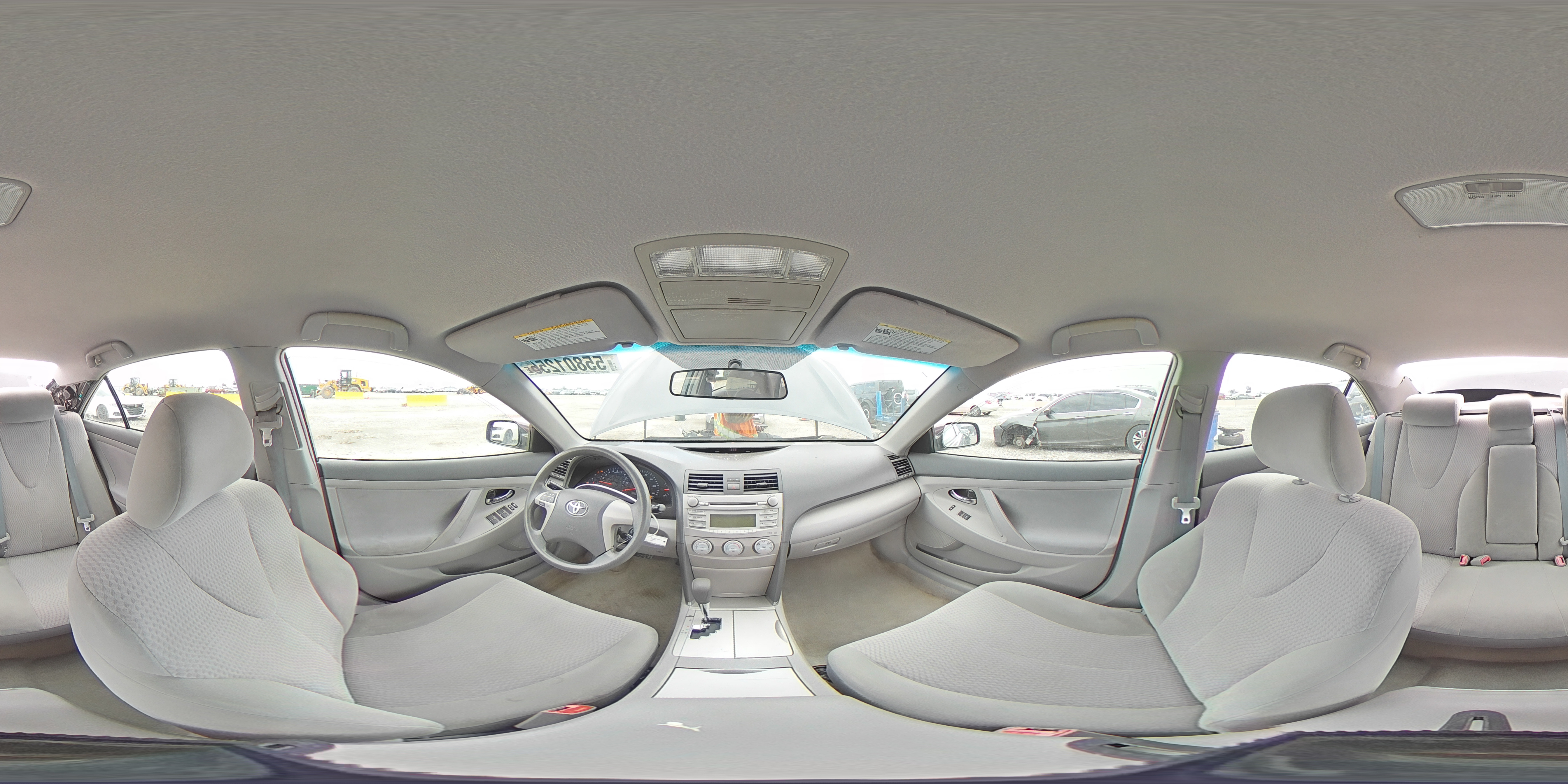 2010 Toyota Camry Le Gray vin: 4T1BF3EK8AU093326