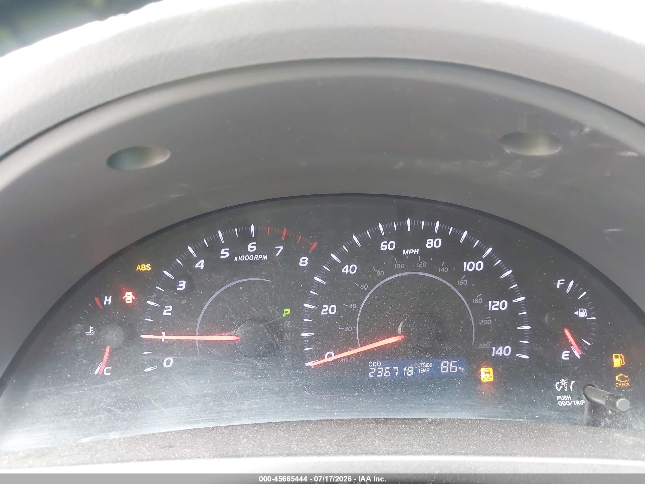2010 Toyota Camry Le Gray vin: 4T1BF3EK8AU100503