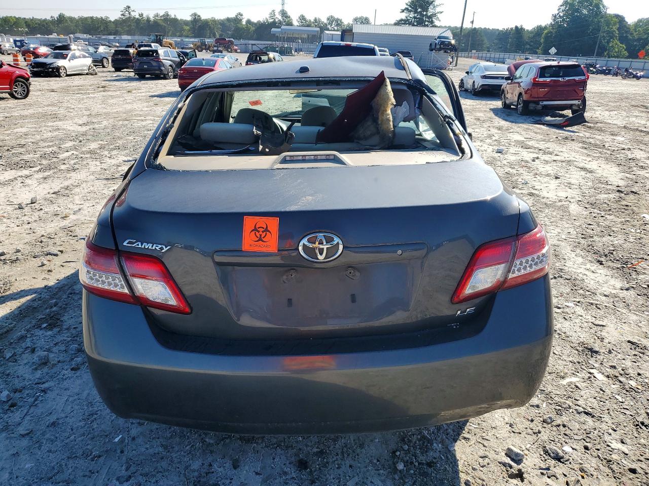2010 Toyota Camry Le Gray vin: 4T1BF3EK8AU110609