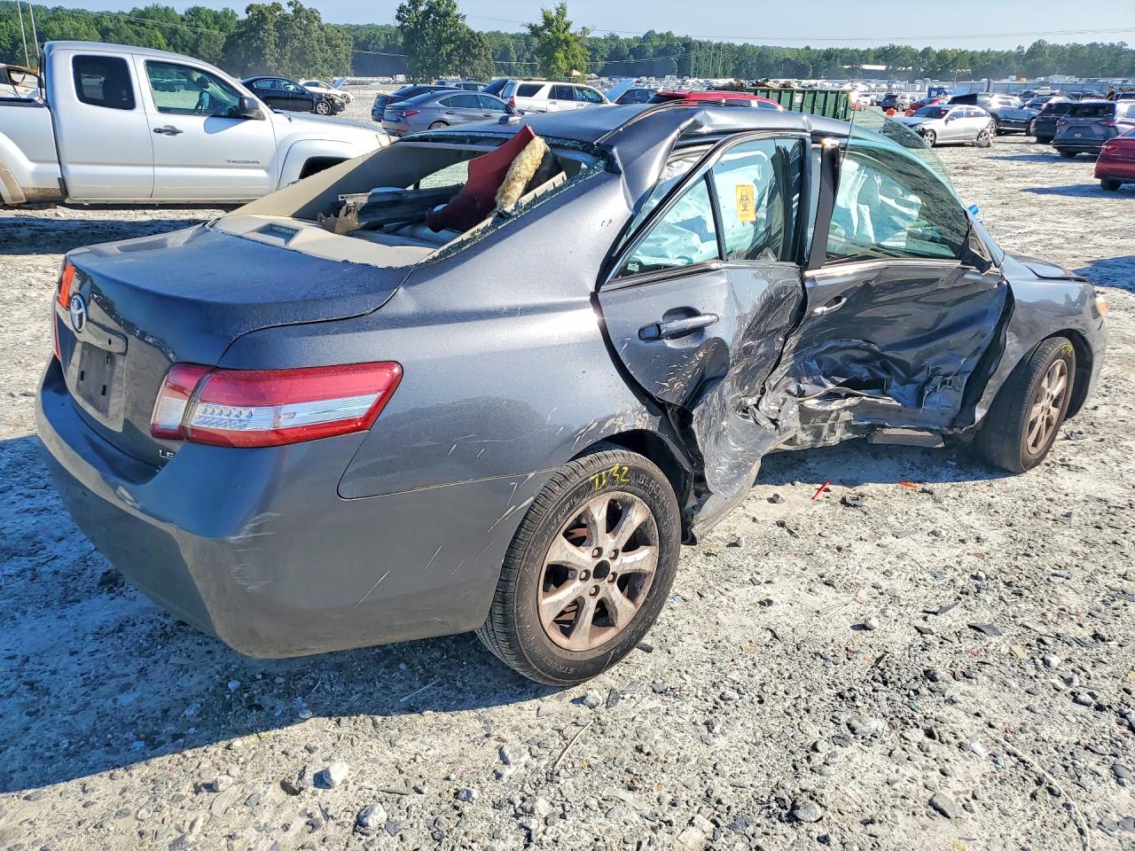2010 Toyota Camry Le Gray vin: 4T1BF3EK8AU110609